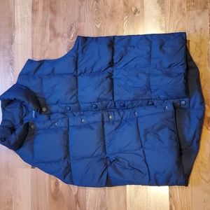 Boys Lands End size medium down puffer vest